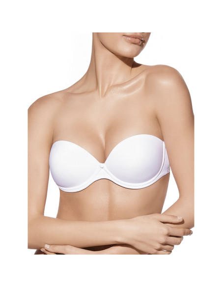 Montse Pedrosa | Sujetador Carlota Doble Push Up de Selene color Blanco