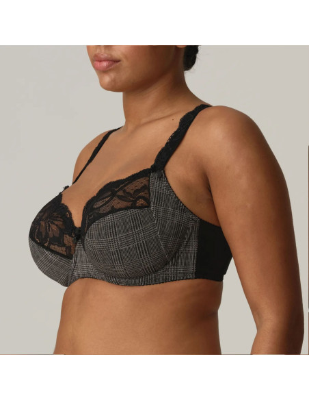 Montse Pedrosa | Sujetador Madison 0162120-0162121 Black Taylor de PrimaDonna