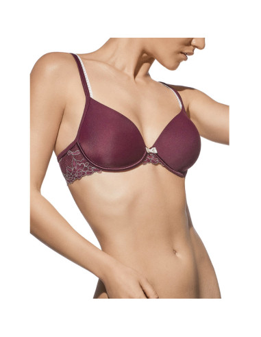Montse Pedrosa | Sujetador Flavia de Selene color Burdeos
