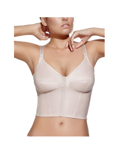 Montse Pedrosa | Sujetador Leonor Sin Aros de Selene color Tierra