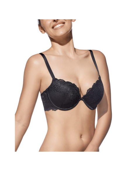 Montse Pedrosa | Sujetador Push Up Noelia de Selene color Negro