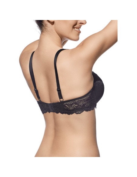 Montse Pedrosa | Sujetador Push Up Noelia de Selene color Negro