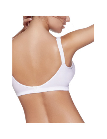 Montse Pedrosa | Sujetador Perla Sin Aros de Selene color Blanco 2