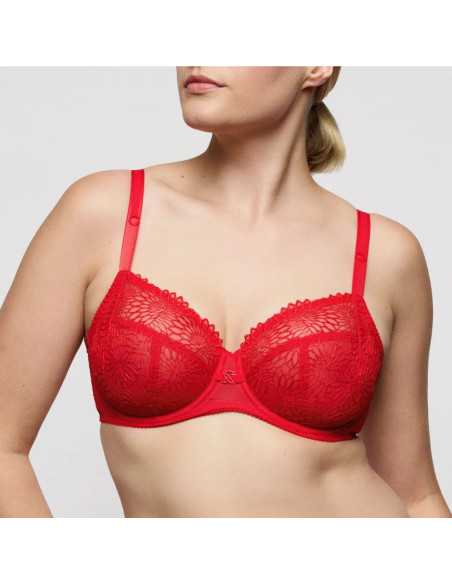 Montse Pedrosa | Sujetador Sophora 0163180 True Red de PrimaDonna
