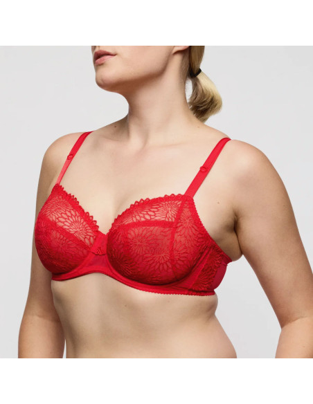 Montse Pedrosa | Sujetador Sophora 0163180 True Red de PrimaDonna