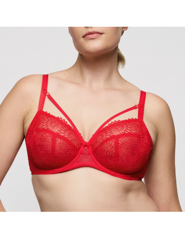 Montse Pedrosa | Sujetador Sophora 0163180 True Red de PrimaDonna