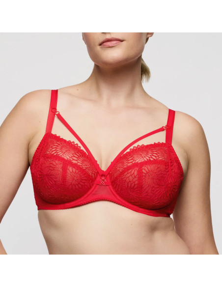 Montse Pedrosa | Sujetador Sophora 0163180 True Red de PrimaDonna