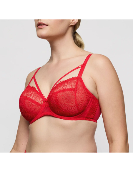 Montse Pedrosa | Sujetador Sophora 0163180 True Red de PrimaDonna