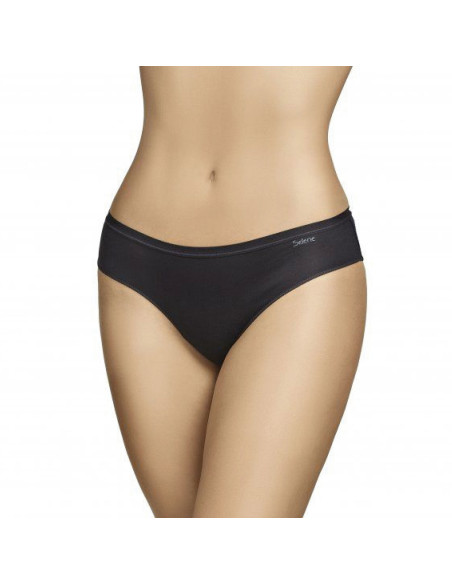 Montse Pedrosa | Pack 2 Bragas Bikini 400 de Selene color Negro