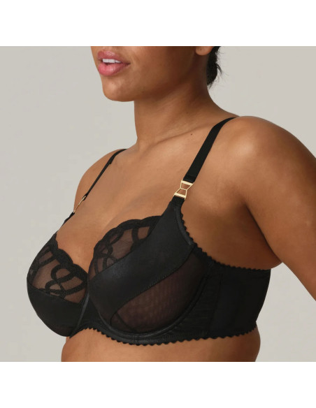 Montse Pedrosa | Sujetador Vallarta 0163500 Negro de PrimaDonna