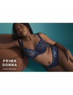 Montse Pedrosa | Sujetador Deauville 0161810 Velvet Blue de PrimaDonna