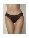 Montse Pedrosa | Braga Bikini Federica 61107 de Selmark color Burgundy