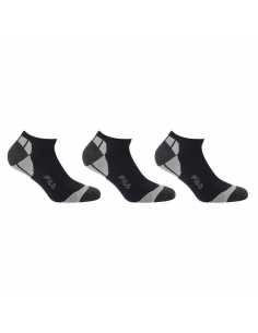 Montse Pedrosa | Pack 3 Calcetines invisibles F1185 FILA en color Negro