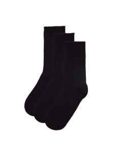 Montse Pedrosa | Pack 3 Calcetines Sin Puño Negros 22927 de Ysabel Mora color Negro