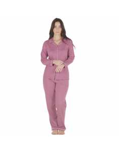 Montse Pedrosa | Pijama 24377 de Rachas color Burdeos