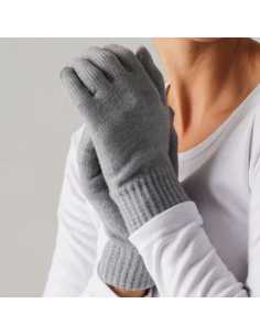 Montse Pedrosa | Guantes básicos lisos Gris 70660 de Ysabel Mora en color Gris