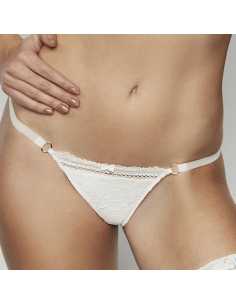 Montse Pedrosa | Tanga Agatha 31200 de Selmark color Marfil