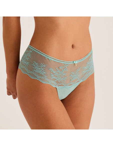 Montse Pedrosa | Tanga Culotte Manuela 31306 de Selmark color Turquesa