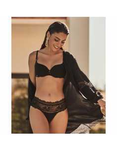 Montse Pedrosa | Sujetador Agatha 31227 de Selmark color Negro