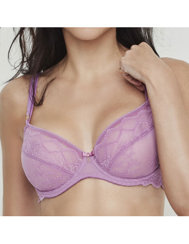 Montse Pedrosa | Sujetador Manuela 31311 de Selmark color Lavanda