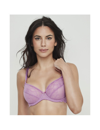 Montse Pedrosa | Sujetador Manuela 31311 de Selmark color Lavanda