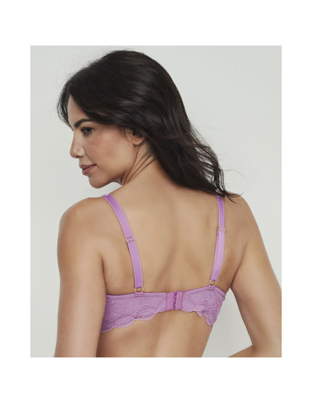 Montse Pedrosa | Sujetador Manuela 31311 de Selmark color Lavanda