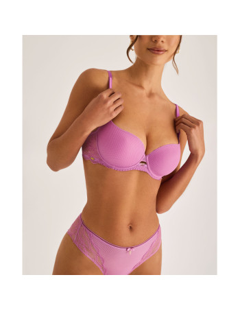 Montse Pedrosa | Sujetador Manuela 31327 de Selmark color Lavanda 2