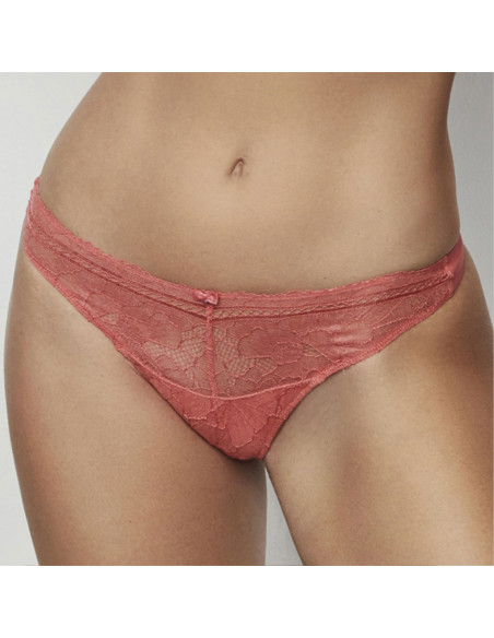 Montse Pedrosa | Tanga Agatha 31201 de Selmark color Coral