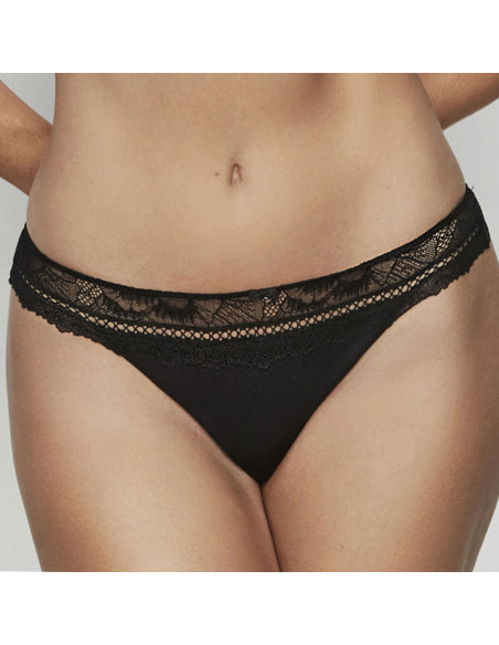 Montse Pedrosa | Braga Brasileña Agatha 31204 de Selmark color Negro
