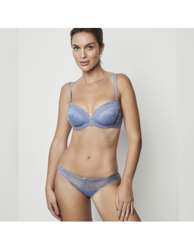 Montse Pedrosa | Sujetador Agatha 31217 de Selmark color Azul