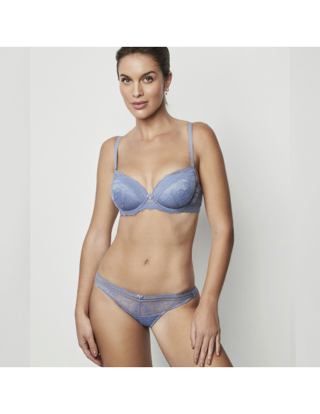 Montse Pedrosa | Sujetador Agatha 31217 de Selmark color Azul