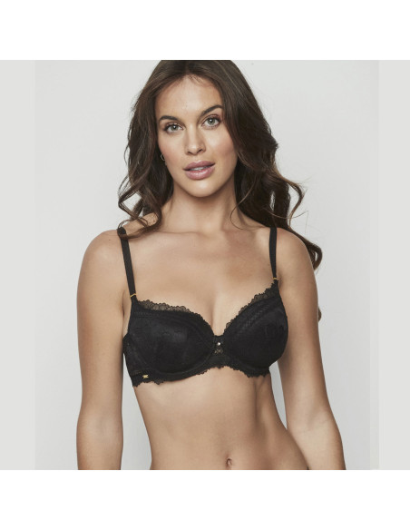 Montse Pedrosa | Sujetador Agatha 31217 de Selmark color Negro