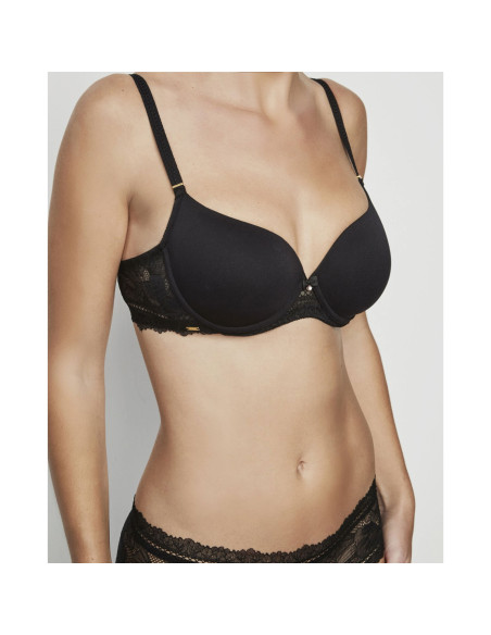 Montse Pedrosa | Sujetador Agatha 31227 de Selmark color Negro
