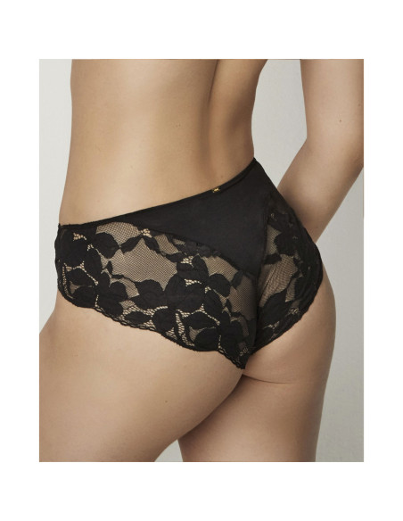 Montse Pedrosa | Braga Bikini Federica 61107 de Selmark color Negro
