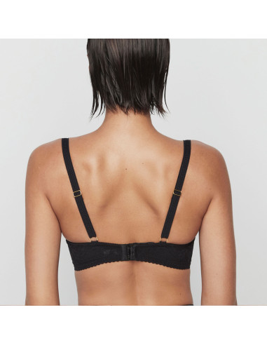 Montse Pedrosa | Sujetador Malitzia 61211 de Selmark color Negro
