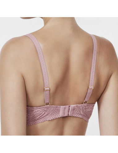 Montse Pedrosa | Sujetador Malitzia 61211 de Selmark color Rosa Tostado
