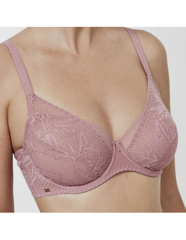 Montse Pedrosa | Sujetador Malitzia 61211 de Selmark color Rosa Tostado