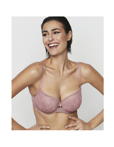 Montse Pedrosa | Sujetador Malitzia 61217 de Selmark color Rosa Tostado