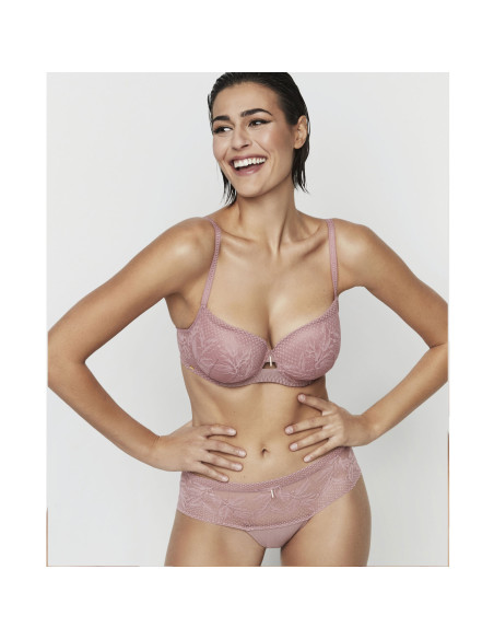 Montse Pedrosa | Sujetador Malitzia 61217 de Selmark color Rosa Tostado