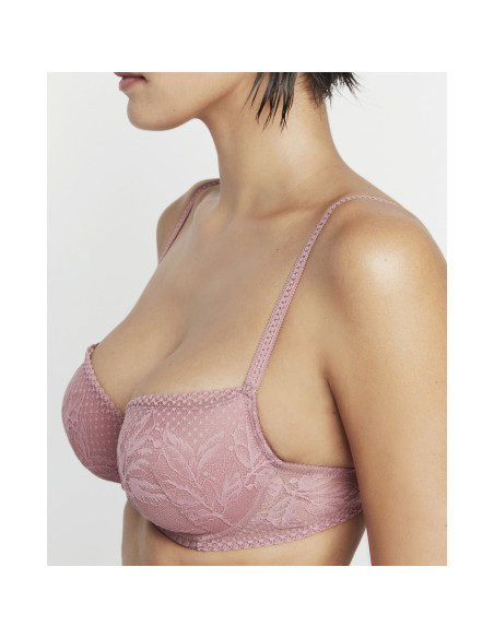 Montse Pedrosa | Sujetador Malitzia 61217 de Selmark color Rosa Tostado
