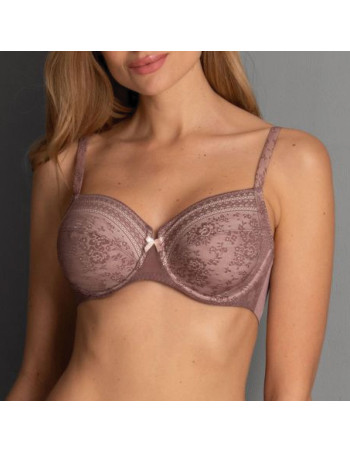Montse Pedrosa | Sujetador Fleur 5653 Berry de Rosa Faia