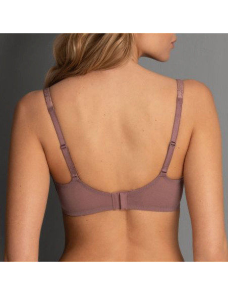 Montse Pedrosa | Sujetador Fleur 5653 Berry de Rosa Faia
