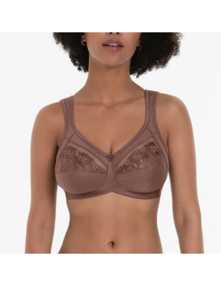 Montse Pedrosa | Sujetador Fleur 5653 Berry de Rosa Faia