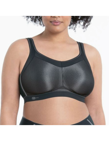 Montse Pedrosa | Sujetador deportivo Momentum 5529 Maximum Support Negro de Anita