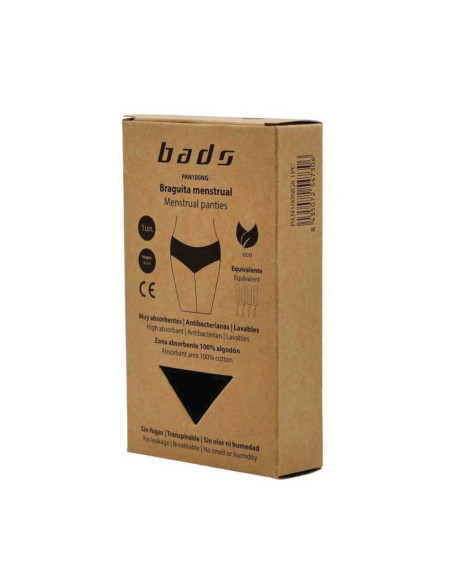 Montse Pedrosa | Braguitas Menstruales Bads - Pan 100ng