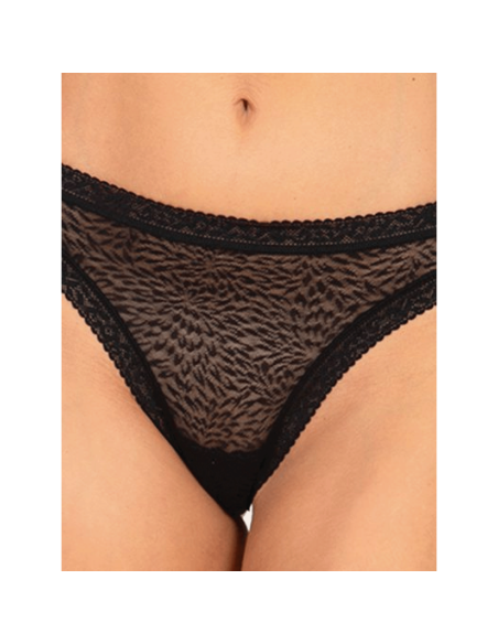 Montse Pedrosa | Tanga Eclats 1080603 de Janira color Negro