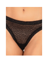 Montse Pedrosa | Tanga Eclats 1080603 de Janira color Negro