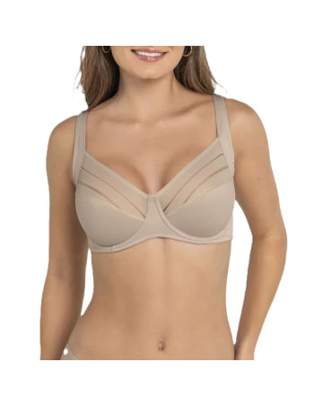Montse Pedrosa | Sujetador Natural Support 091008 de Leonisa color Negro 2