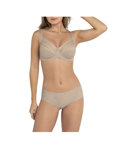 Montse Pedrosa | Sujetador Natural Support 091008 de Leonisa color Nude