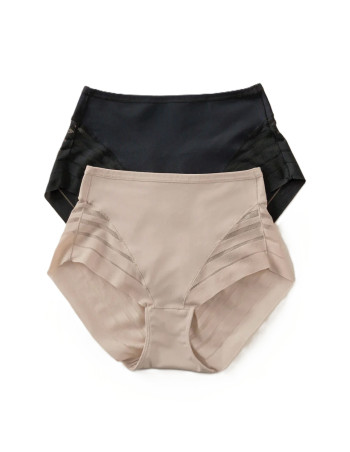 Montse Pedrosa | Pack 2 Braga Faja de Control Suave con Bandas de Tul 012903 de Leonisa 2
